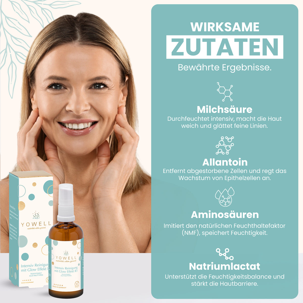 Intensiv Reinigung mit Glow Effekt R1