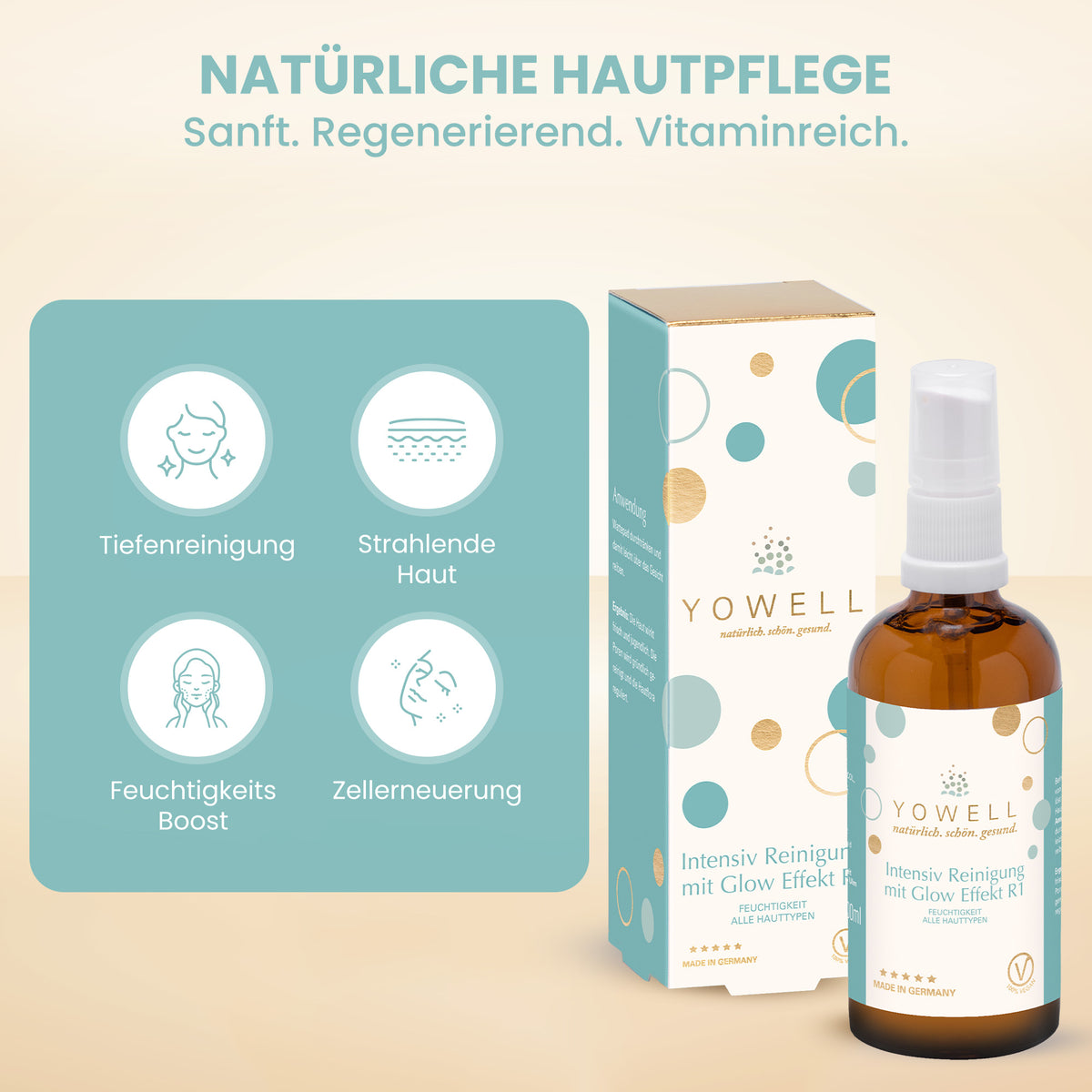 Intensiv Reinigung mit Glow Effekt R1