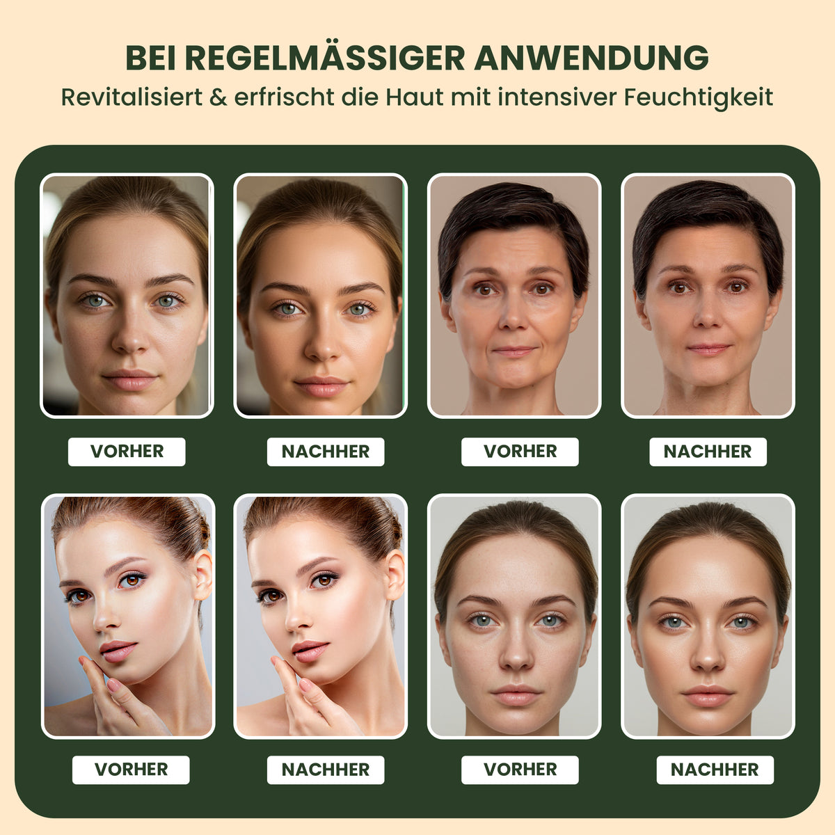 Anti-Age Maske Schneealgenmaske mit Soforteffekt