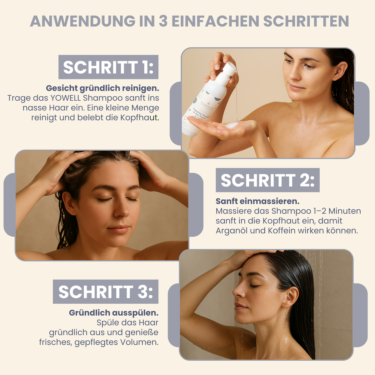 Leave-in Conditioner für glänzendes Haar